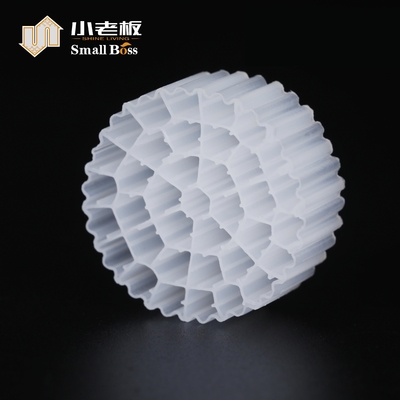 Купить PE37 HDPE материал белый пластик Mbbr биофильтр для очистки сточных вод online manufacture