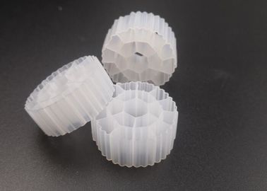 Купить K3 Белый цвет HDPE материал MBBR Фильтрная среда Обработка воды Bio Cel Для пруда online manufacture