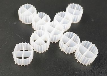 Купить Популярные 11 * 7 мм белый цвет и девственный материал HDPE MBBR био шары для аквариумов online manufacture