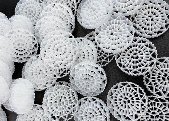Купить 100% девственный HDPE FDA Белый Белый Природный Цвет MBBR Фильтрные СМИ online manufacture