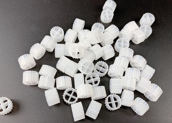 Купить 11 * 7 мм натуральный цвет и девственный HDPE материал MBBR Biofilm Carrier Manufacturer online manufacture