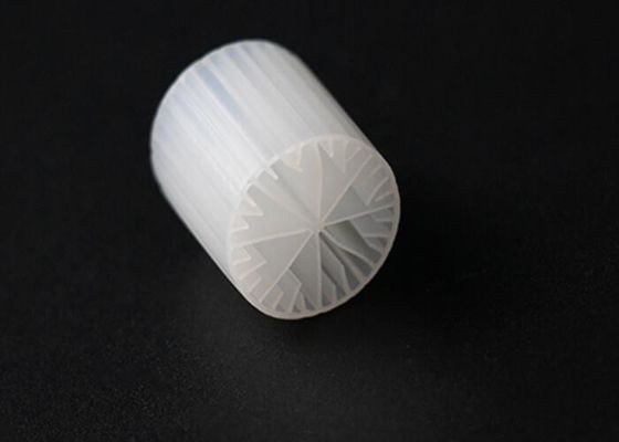 Купить Белый цвет MBBR Filter Media 15*15mm Размер HDPE материал для очистки сточных вод online manufacture