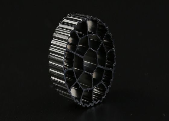 Купить Черный цвет Пластик MBBR Kaldnes K1 MBBR Биомедиа HDPE материал 25 мм х 12 мм Размер online manufacture