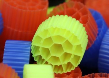 Чёрный девственный HDPE материал MBBR Пластиковый фильтр для аквариума 25 мм х 12 мм