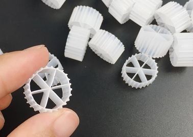 Хорошая устойчивость к ударам HDPE MBBR Kaldnes Filter Media для прудов