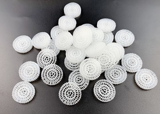 Пищевая безопасность Hdpe FDA Материал плавучий MBBR Медиа Био шары Фильтрные медиа