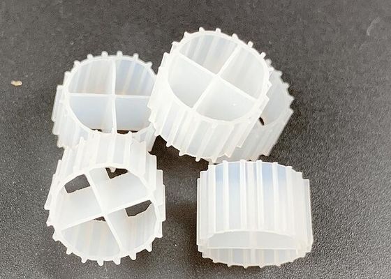 900m2/M3 Биомедиа Биотруба MBBR очистка воды Белый HDPE