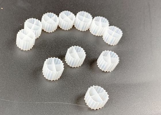 MBBR белый HDPE IFAS биологический фильтр 1000м2/м3