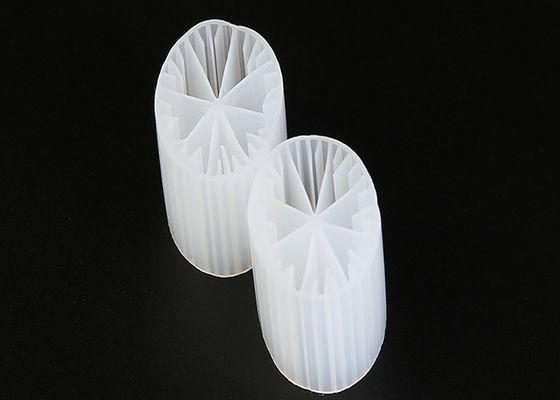 Пластиковый материал MBBR Bio Media Virgin HDPE и белый цвет 15 * 15 мм Размер для воды