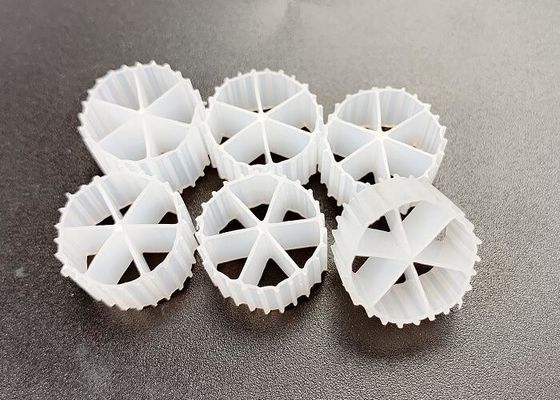 PE04 Большая площадь Белый цвет MBBR Bio Media 6 комнат 800м2/м3