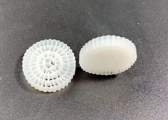 HDPE Mbbr Несущий биофильтр для подвешенных ложек рыбоводческих хозяйств 25x4MM