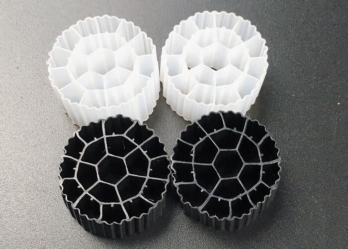 Биопорты Отработанные воды Пространство Плавучие фильтры СМИ MBBR Решение