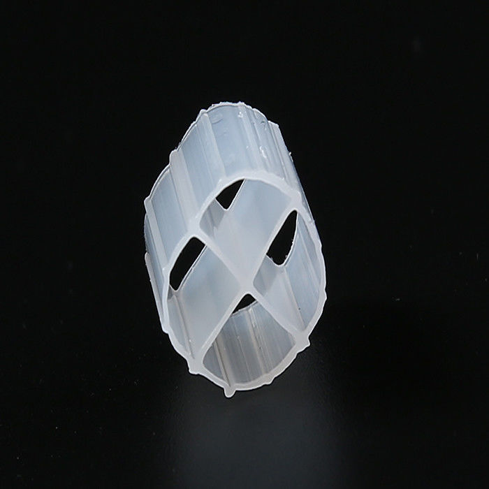 12*9мм MBBR фильтр с естественным цветом и плавающим материалом из девственного HDPE