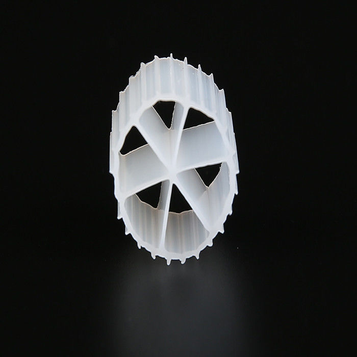 Хорошая устойчивость к ударам HDPE MBBR Kaldnes Filter Media для прудов