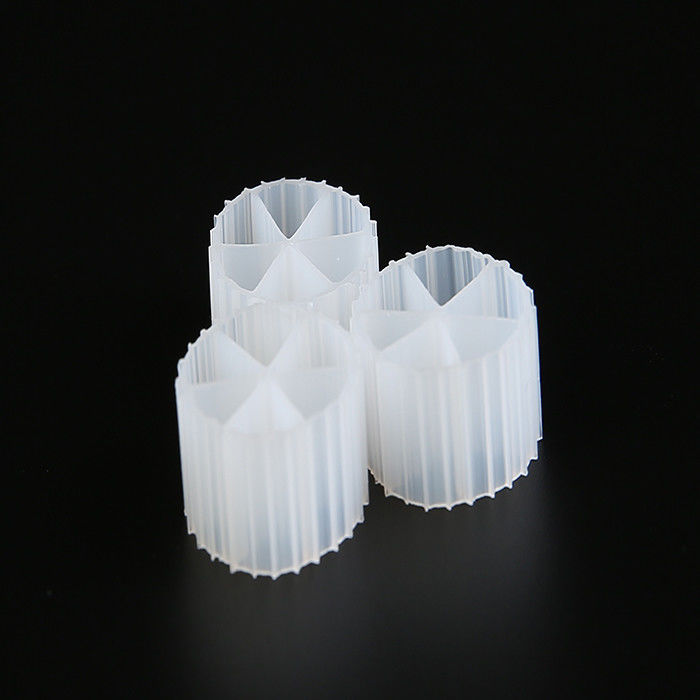 Koi Pond Biocell Filter Media Plastic Bio Media 6 отверстий с белым цветом и девственным HDPE