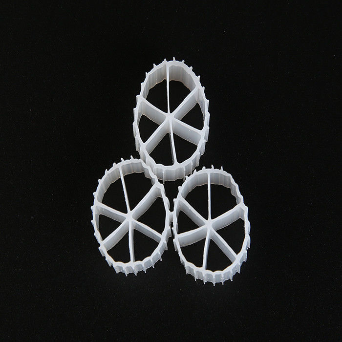 100% девственный HDPE биофильтр белый цвет для очистки сточных вод