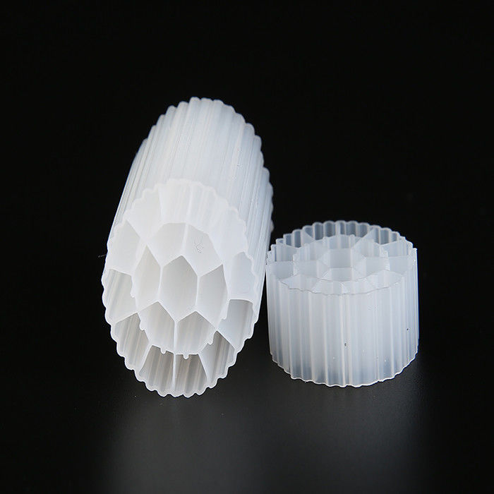 MBBR Био шары PE MBBR фильтрующая среда 19 номеров отверстий для очистки сточных вод