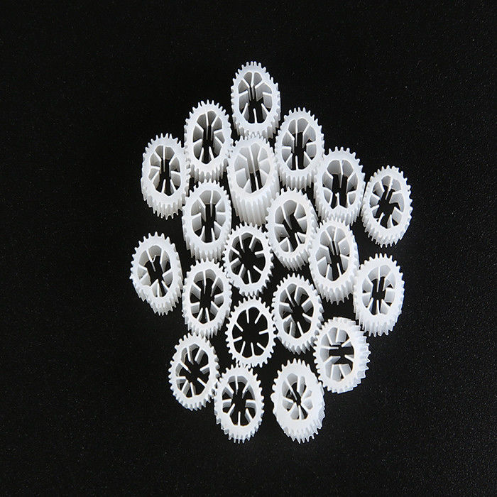 7 отверстий плавучий фильтр СМИ HIPS материал Пластиковая биоклетка для промышленных сточных вод