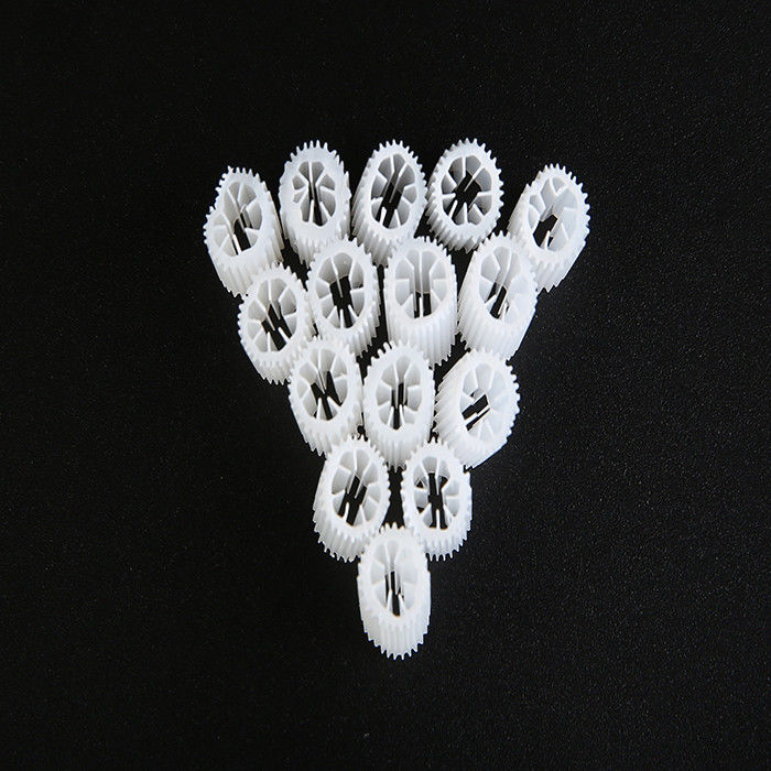 MBBR HIPS Материал Пластиковые фильтрующие носители размером 5 мм х 10 мм и белым цветом