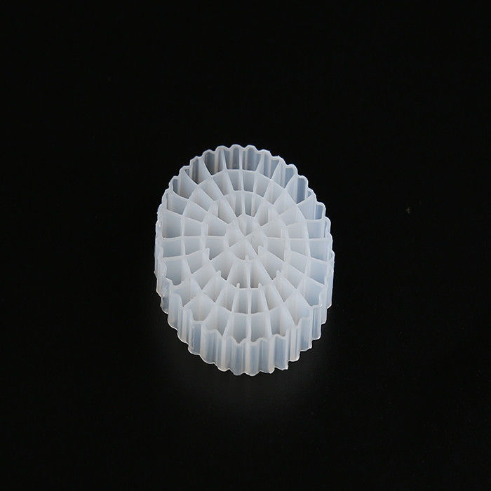 Белый цвет MBBR Bio Media Virgin HDPE материал K5 для очистки сточных вод