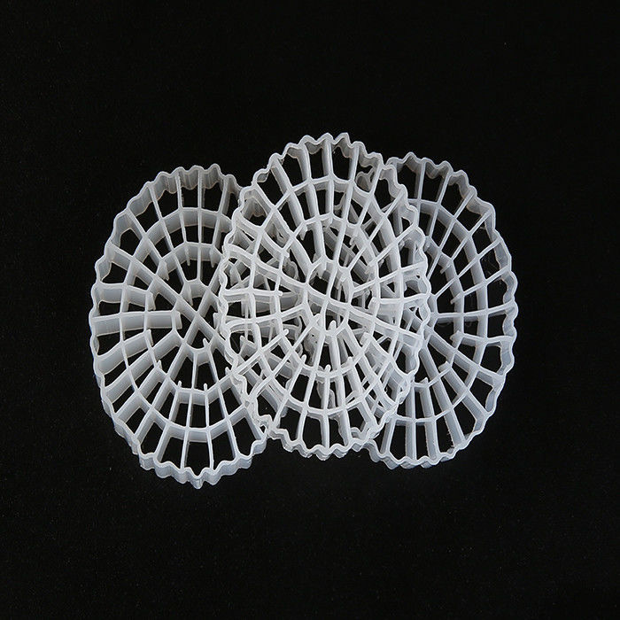 Очистка сточных вод Пластиковые фильтрующие средства MBBR HDPE биомовер большой 1200 м2/м3 Площадь поверхности оборудование IFAS