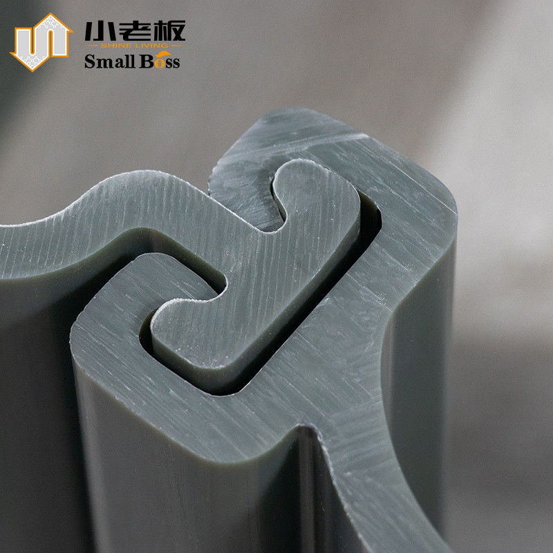 Пластиковое U718 повторно использовало кучу листа консолидации русла реки консолидации обваловки куч листа винила пластиковую