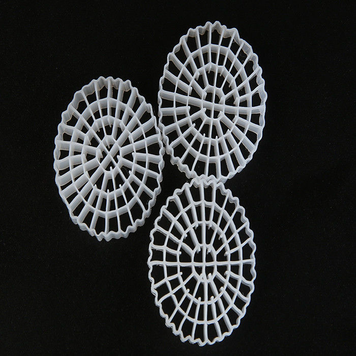Прямая HDPE материал MBBR Пластиковая биофильтрная среда с хорошей поверхностью
