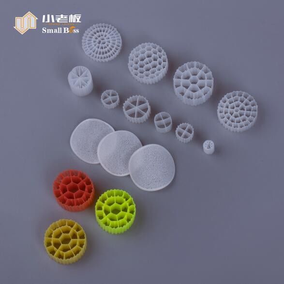 PE38 Фильтрная среда Снижение энергопотребления Mbbr Плавучая биомасса