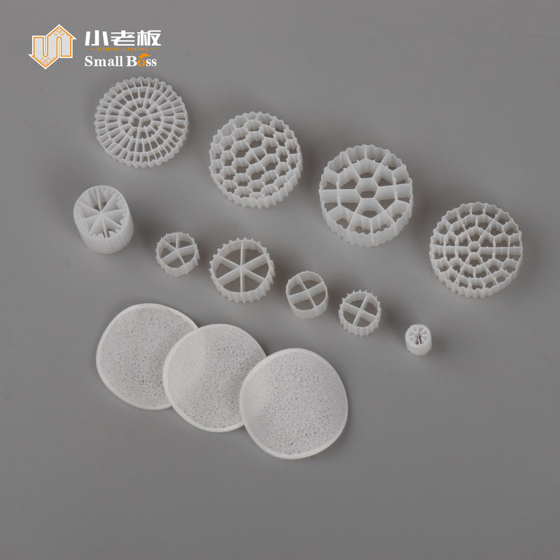 Доверенный производитель экструдированных фильтров Mbbr Bio Media Mbbr Carrier Media PE38 для системы рециркуляции аквакультуры