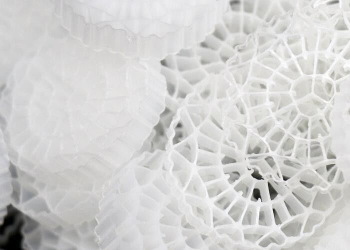 Промышленная очистка воды Биоклеточные фильтры СМИ Наземные MBBR плавучие носители