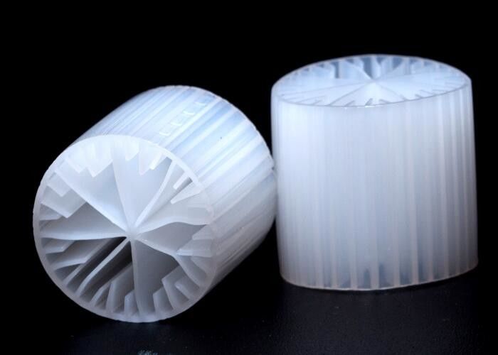 Аэробный пластик Mbbr K3 Биомедиа Hdpe сырье FDA Безопасное испытание ISO Плавучая среда