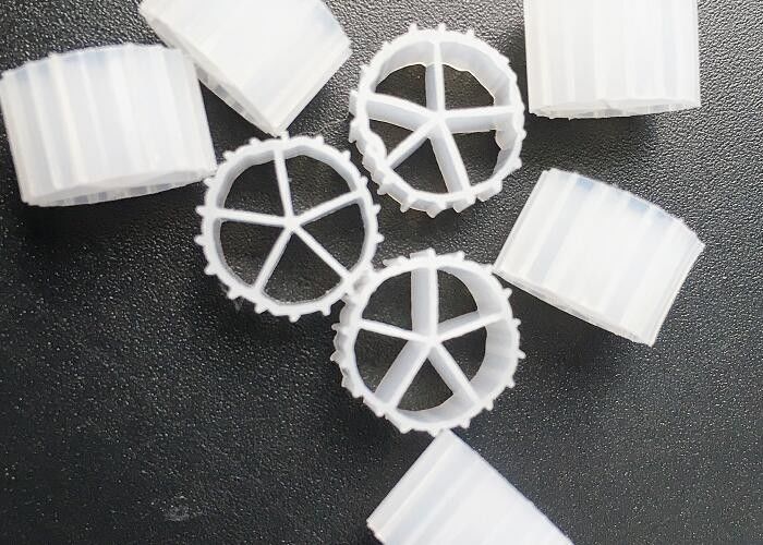 10*7мм MBBR плавучий носитель рыбоводство наземное аквакультура HDPE экологический материал высококачественный белый цвет