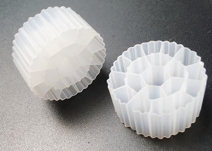 Белый цвет 25*12 мм Mbbr Bio Media Ifas Процесс Bod Удаление трески