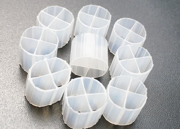 PE01 KALDNES SBR Процесс Mbbr Фильтрная среда 12 * 9 мм HDPE безопасный материал