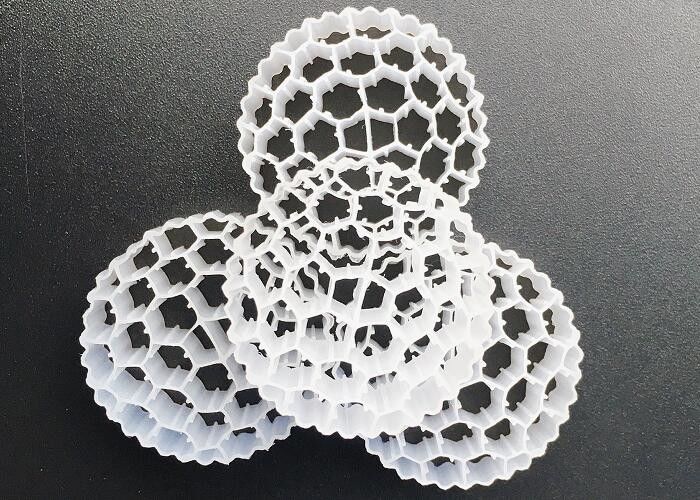 38 отверстий Большая площадь поверхности 25*10 мм K1 Фильтрная среда Fda Безопасный эко-белый цвет