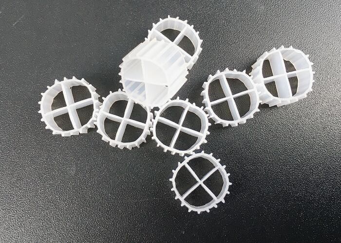 Виргинский HDPE материал Kaldnes K1 Фильтрные медиа Био шары для аквариумов