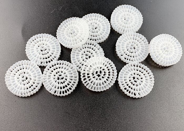 Пищевая безопасность Hdpe FDA Материал плавучий MBBR Медиа Био шары Фильтрные медиа