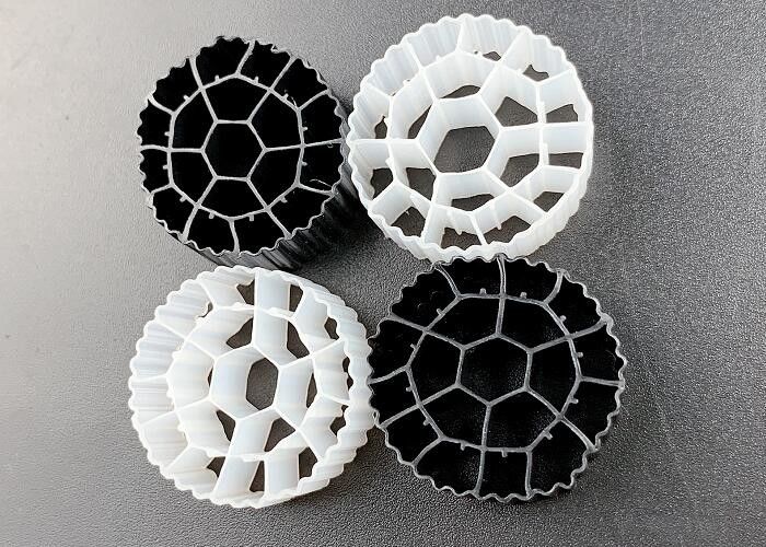 Пластмассовые Hdpe для RAS Упорность на удар MBBR Плавучие фильтрующие носители