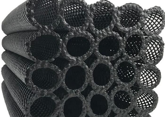 Биоблок Hdpe Пластиковые трубопроводы для очистки воды Черный цвет Горячий для аквакультуры