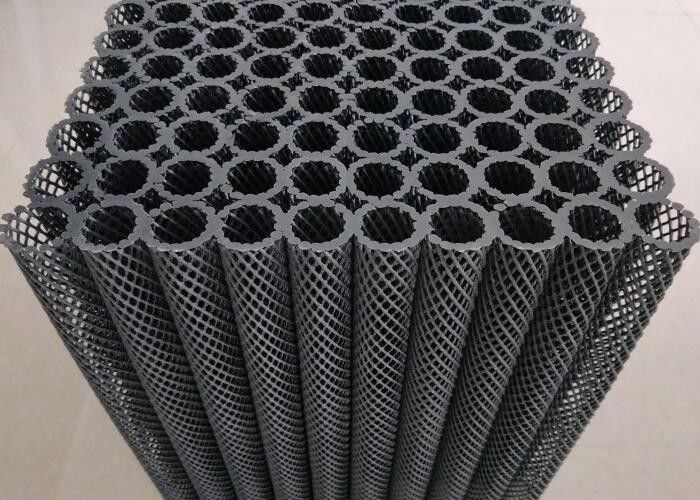 Биоблок Hdpe Пластиковые трубопроводы для очистки воды Черный цвет Горячий для аквакультуры