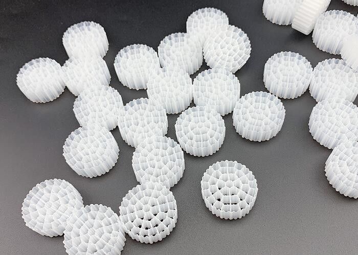 MBBR Bioball Очистка сточных вод Пластиковые фильтрующие материалы 25*10MM