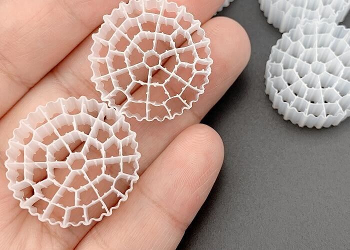 MBBR Bioball Очистка сточных вод Пластиковые фильтрующие материалы 25*10MM