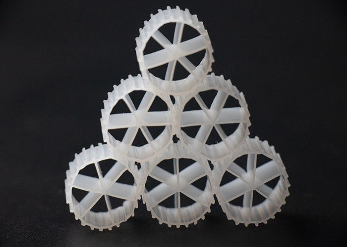 Технология A/O Белый цвет HDPE Mbbr Носитель быстрой биопленки