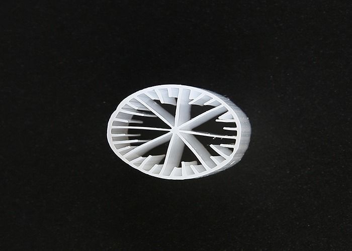 15*15 мм Размер MBBR Bio Media Virgin HDPE материал Белый цвет Для анаэробного резервуара