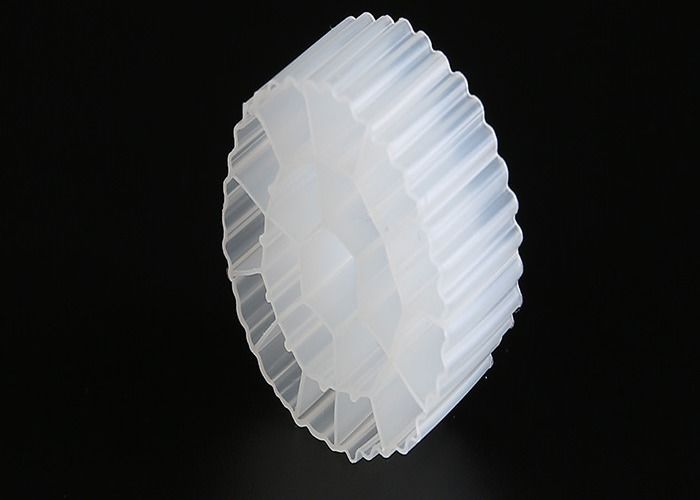 Гидрофильный HDPE материал MBBR Filter Media K3 K1 Движущийся фильтр кровати