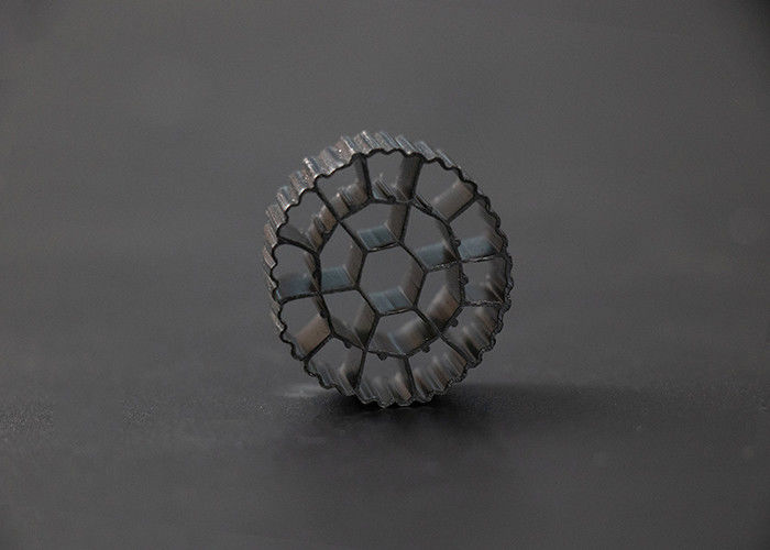 Черный цвет плавающий 25*12 мм Mbbr Биофильтрная среда HDPE материал