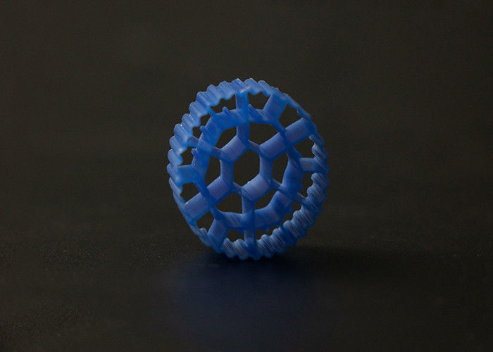 19 комнат PE05 HDPE материал MBBR фильтрующая среда Синий цвет