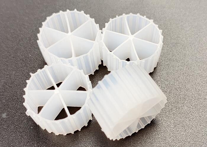 PE04 Большая площадь Белый цвет MBBR Bio Media 6 комнат 800м2/м3