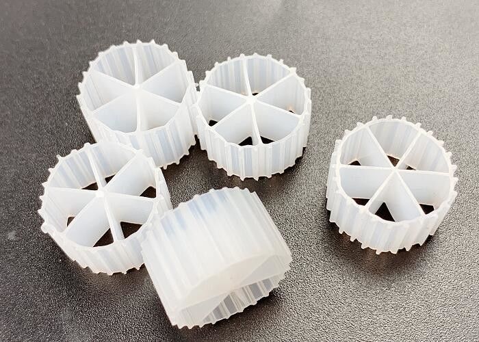 PE04 Большая площадь Белый цвет MBBR Bio Media 6 комнат 800м2/м3