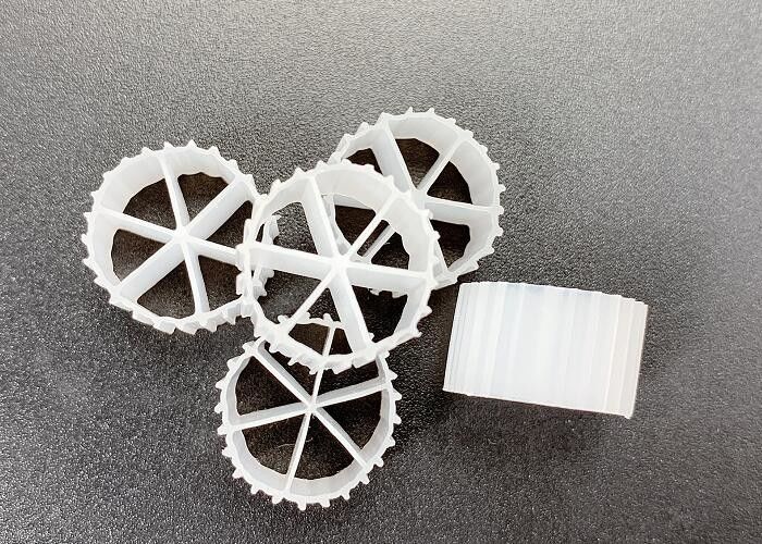 Движущаяся кровать биопленка реактор аэрационный бак плавающий Kaldnes Filter Media Virgin HDPE